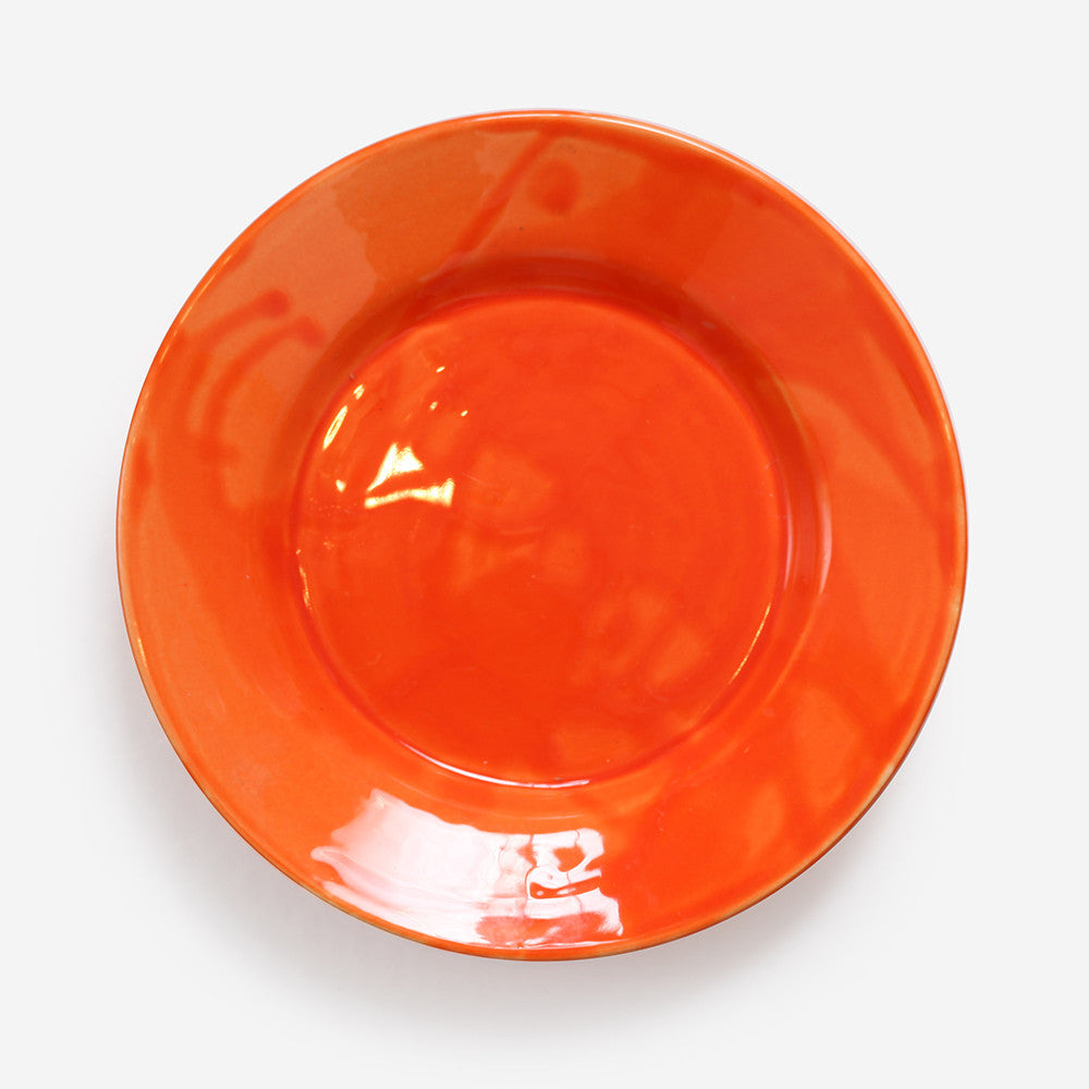 6x Small plate Orange