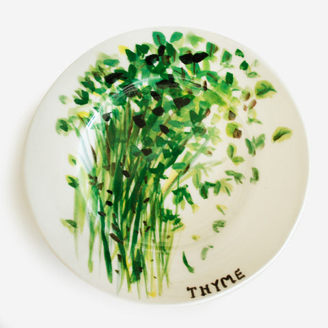 6x Plate Thyme