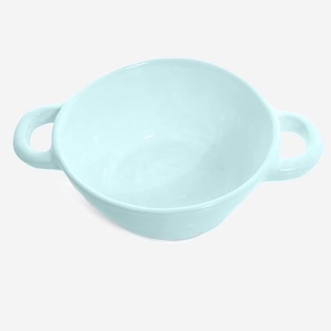6x Soup pot /bowl ovensafe Turquoise