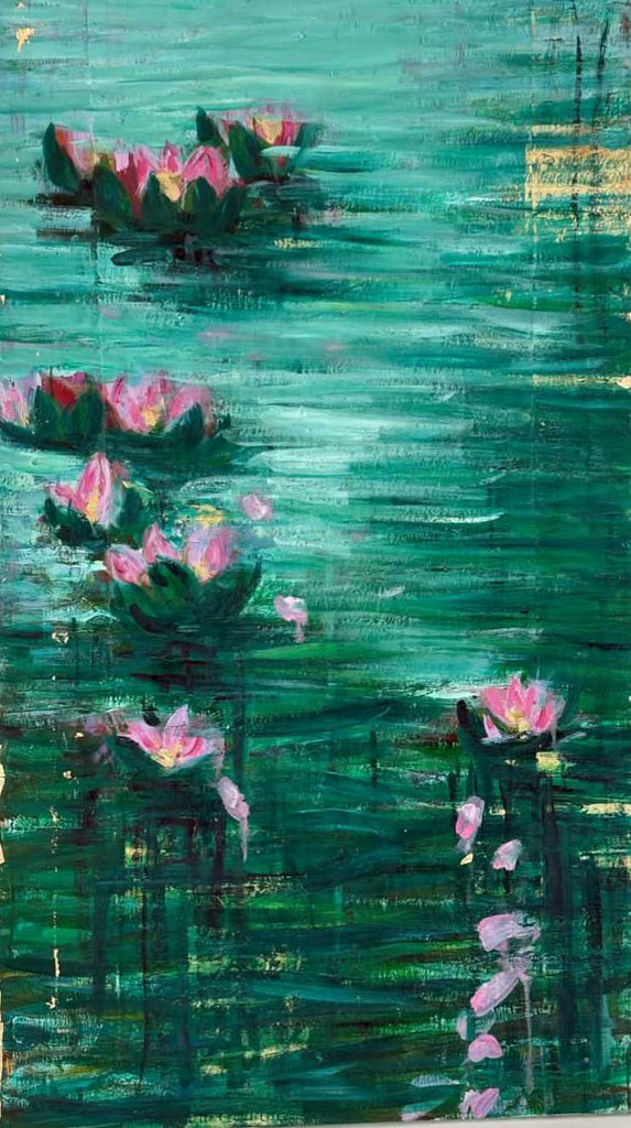 Water lilies Nr 3 (Sold)
