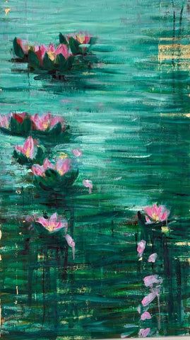 Water lilies Nr 3 (Sold)