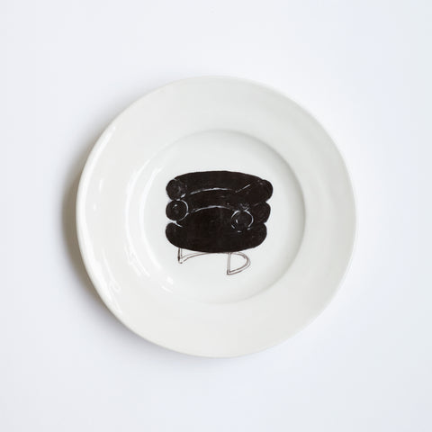 4x Eileen Gray Furniture Plates