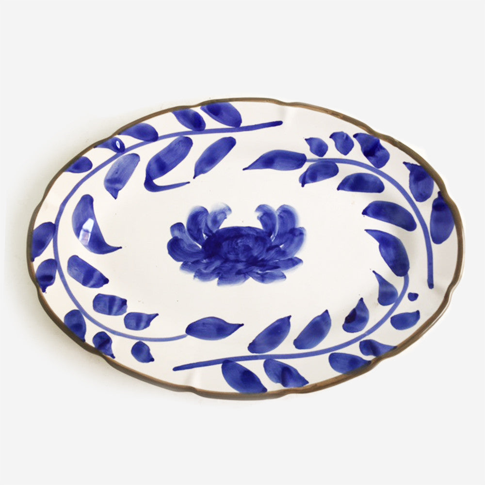 Fiore oval servingdish grande