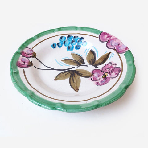 4x FIORE Rosa soup/pasta plate