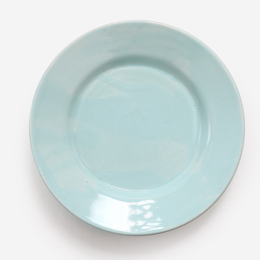 6x Small plate Turquoise