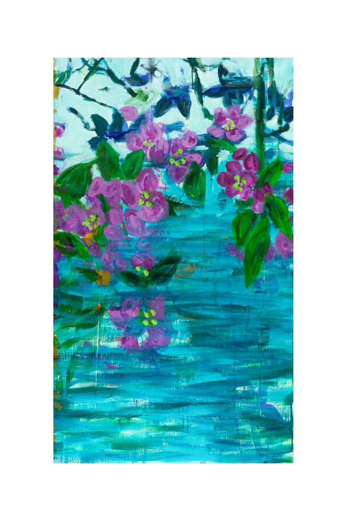 Frangipanis Purple Gold Ponds 3