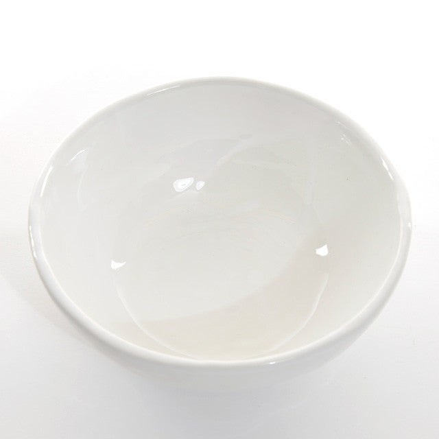 6x New little bowl White