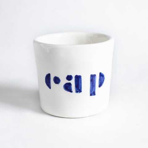 2x 6. Eileen Gray CM Cap Espresso Cup (New)