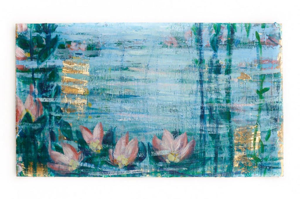 Blueish watergarden