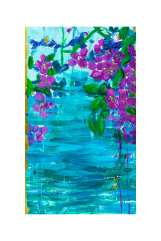 Frangipanis Purple Gold Ponds 2