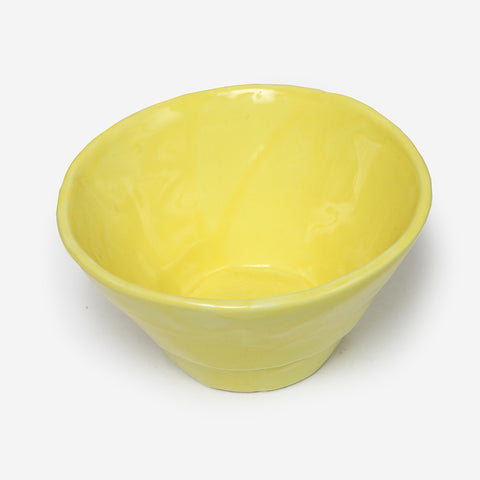 6x Small bowl Yellow